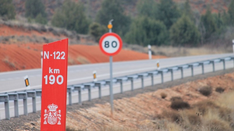 La N-122, la carretera más peligrosa de España